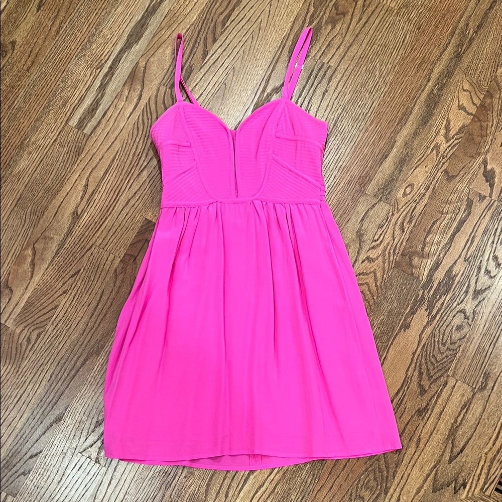 Twelfth Street by Cynthia Vincent Pink Mini Dress